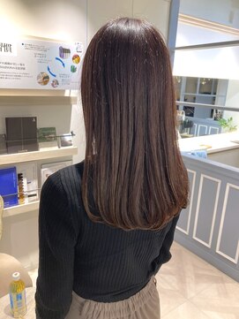 シェノン 赤羽店(CHAINON) 暗めカシスブラウンパーソナルカラーに合わせた髪色選定赤羽