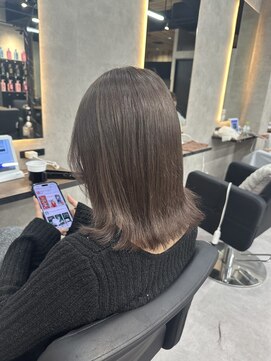 ラピス 大阪心斎橋店(Lapis) 透明感たっぷりグレージュ