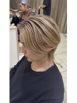 アッシュ 下丸子店(Ash) メンズバレイヤージュ/メンズカラー/大田区/下丸子