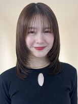 アイトーキョーエス 渋谷(AI TOKYO S) 小顔レイヤー/レイヤーミディアム/透明感カラー