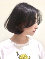 ピークアブー 原宿ハラカド(PEEK-A-BOO)&nbsp;韓国ボブ/癖毛くせ毛多毛黒髪/大人ヘア/タンバルモリ/前髪なし