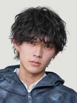 レタッチバイフィフス 大阪梅田(RETOUCH by fifth)&nbsp;大阪梅田シャドウパーマ波巻きスパイラルパーマメンズマッシュ