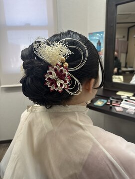 美容室クロシュ 和装ヘアセット