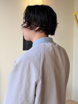 ヒントステーション フォーメンズ(HINTSTATION for Men's) 〈浅草 半個室〉ミディアムパーマ