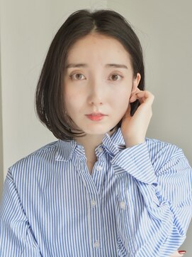 インセプション 銀座(INCEPTION) ぱつっとボブ・ショート/前髪あり/絶壁解消/３0代/４0代/大人