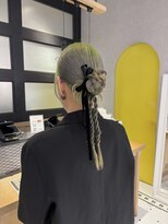 ザザ シンジュク(ZA/ZA shinjuku)&nbsp;結婚式ヘアアレンジ/新宿ヘアセット/ロングヘアアレンジ