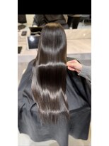 髪屋 紬 髪質改善ストレート