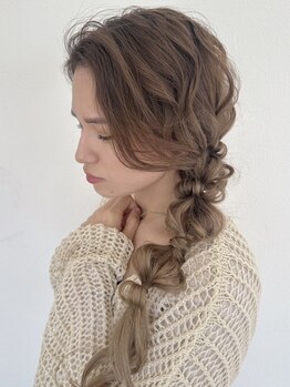 インク(ink)の写真/【ヘアセット】花火大会・夏祭り・結婚式もプロのヘアセットで華やかに♪浴衣アレンジもおまかせ◎