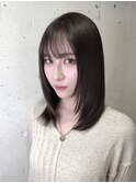 透明感カラー/髪質改善/縮毛矯正/レイヤーカット/ダブルカラー