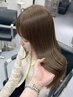 カット+ブリーチなしダブルカラー+うる艶トリートメント