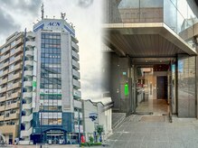 ロンドアヴァントゥス 池袋(Lond aventus)の雰囲気（[左]建物外観(8F)　[右]入り口池袋警察署の斜め向かいです！）