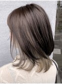 【FORM】dark silver×white inner