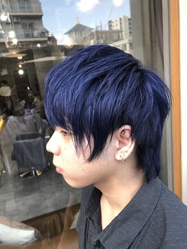 ミラク 町田(MIRAC) 【MIRAC町田店河原崎】メンズネイビーブルーカラー