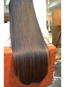 ポタム 東中野(potamu) スーパーロングの艶々ヘア