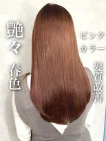セシルヘアー(CECIL hair) CECIL 下北沢　春のピンクカラー
