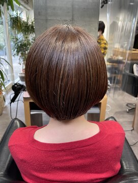 シェル 吉祥寺(shell) 内巻きナチュラルボブスタイル/大人可愛い