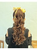 くるくる☆長さ出しポニーテール