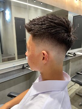 エフエム 明大前(FM) バーバー　刈り上げショート/アップバング/フェードカット