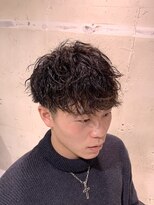 フランクスバーバーザスタンド(Frank’s barber the stand)&nbsp;メンズツーブロックソフトツイストスパイラルF