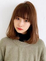 ロンドプランタン 恵比寿(Lond Printemps) 大人かわいいワンカール内巻きミディアムボブ