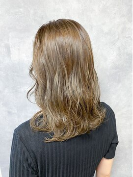 オアシスガーデン 横須賀中央店(Oasis GaRDEN) 極細ハイライト×ミルフィーユベージュ