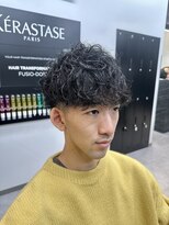 メンズ ラピス 横浜店(Men’sLapis)&nbsp;波巻きパーマ×マッシュ