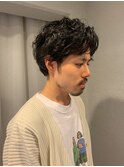 メンズマッシュニュアンスパーマ