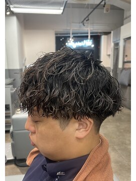 ノイセル 西本町(Noisyle) 刈り上げハードツイストスパイラルメンズマッシュ