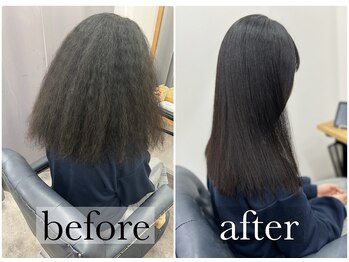 髪質改善 Atre.　武庫之荘 縮毛矯正 髪質改善サロン