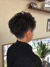 【2回目以降の方:三輪指名】カット＋スパイラルパーマ　￥9500