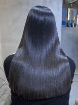 レーヴバイロンド 仙台(Reve by Lond)&nbsp;縮毛矯正ダークアッシュ髪質改善ミディアムレイヤーカット仙台