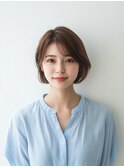 大人ショートボブ