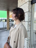 シンス(Since)&nbsp;ゆるっとカジュアル パーマヘア  里見美穂