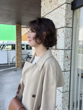 シンス(Since) ゆるっとカジュアル パーマヘア 里見美穂