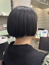 サテライト(satellite) 刈り上げミニボブ