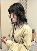 顔周りレイヤー ボブパーマ/akari