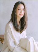 ☆ホワイトグレージュミニウルフデジタルパーマチェリーブラウン
