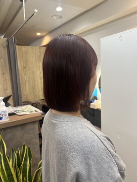 テーラヘアー 東川口店(TELAHAIR) レッドバイオレット♪ 【TELAHAIR 東川口】
