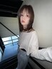【清潔感UP！】カット＋眉カット＋眉カラー　￥5300