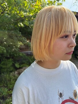 イメネ(YMENE) 抜きっぱなしブロンドヘア