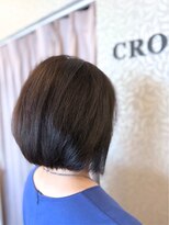 クロス(CROSS) 60代70代 白髪染め/前下がりボブ/ミセスヘア
