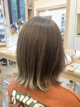 アルターリール(aL ter Rire) 暗めカラー/デザインカラー/フェイスフレーミング/福原遼華/鎌取