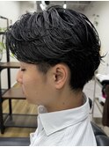 MEN’S HAIR/波巻ツイストスパイラル/フェザーパーマ/錦糸町