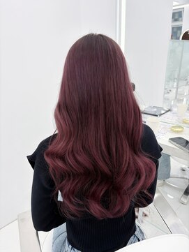 コア プラス 立川(COA PLUS) 韓国風レイヤーカット髪質改善ダブルカラーハッシュカット