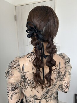 大切な日はプロの技でより華やかに可愛く♪結婚式や二次会、パーティーなど特別な日はお任せ下さい★