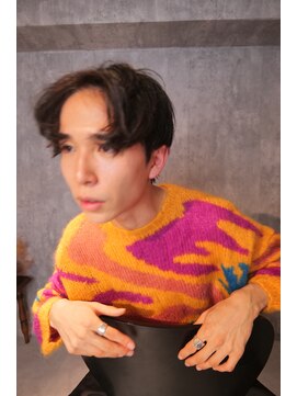 ハイプ(HYPE) センターパート/メンズパーマ