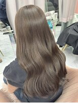 ディスイズ(thisis) 【thisis】オリーブベージュ/韓国風/レイヤーカット