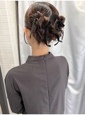 結婚式ヘアセット