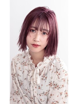 ヘアーナチュレ ラ フルール(HAIR NATURE La Fleur) ☆レイヤー×アッシュピンク☆