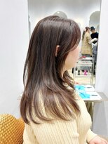 ティエラ 原宿 表参道(Tierra)&nbsp;【Tierra美侑】ピンクベージュブラウンで上品で柔らかいカラー